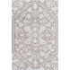Varrius 108 X 72 inch Light Gray/Silver Gray Rugs, Wool and Viscose