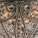Benedetta 6 Light 17 inch Dark Bronze Flush Mount Ceiling Light