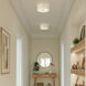 Mark 2 Light 13 inch Brushed Nickel Flush Mount Ceiling Light