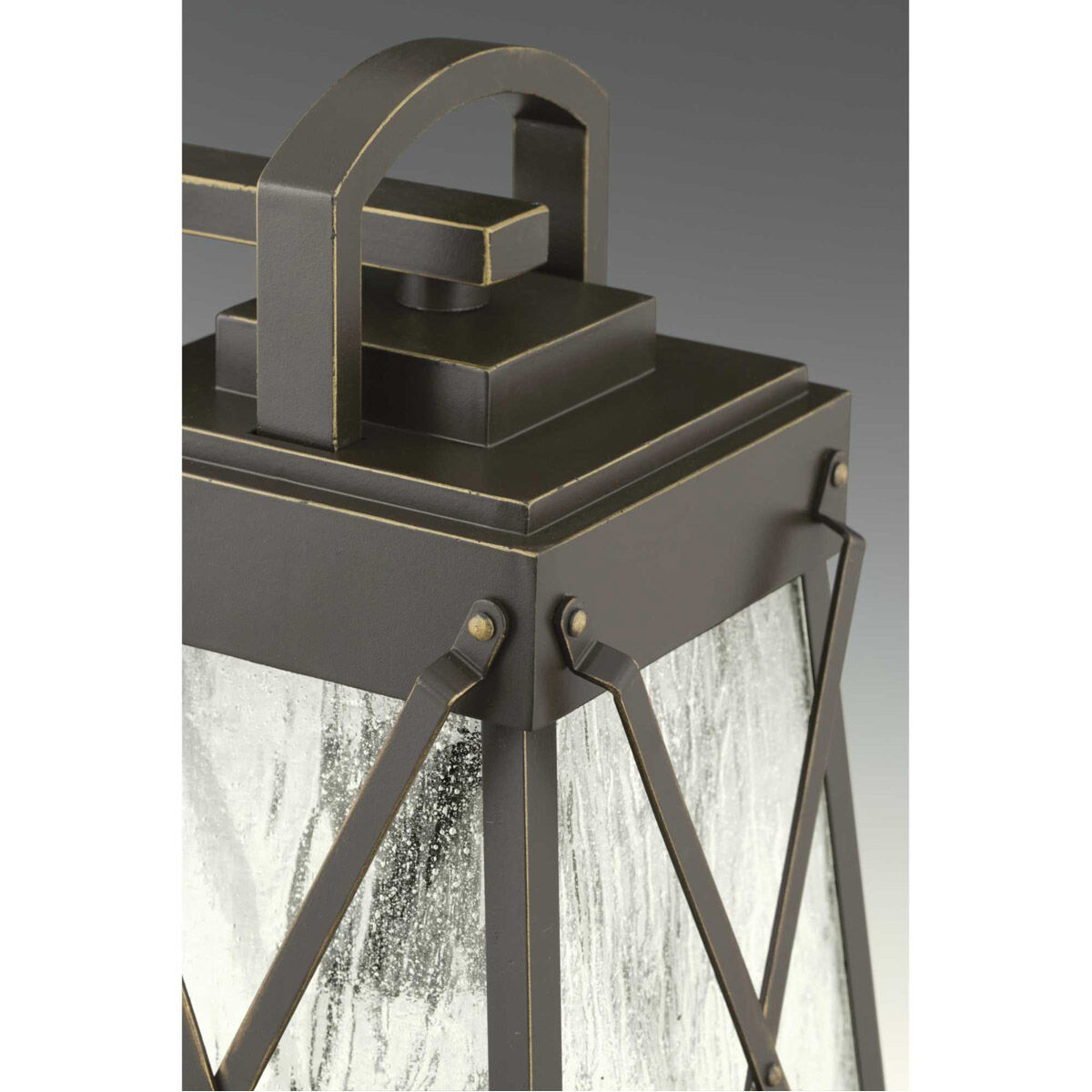 Lorraine 1 Light 16 inch Antique Bronze Outdoor Wall Lantern, Medium, Design Series