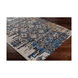 Javan 36 X 24 inch Navy/Charcoal/Camel/Ivory/Denim Rugs, Rectangle