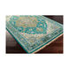 Douglas 102 X 66 inch Emerald/Olive/Khaki/Teal/Aqua/Dark Blue Rugs, Wool