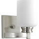 Kameron 1 Light 5.5 inch Brushed Nickel Bath Vanity Wall Light