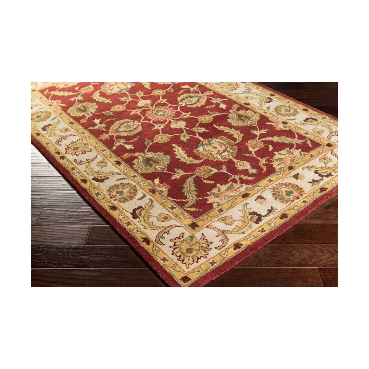 Dustin 60 X 36 inch Dark Brown/Khaki/Dark Green/Camel/Mustard/Clay Rugs, Rectangle