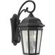 Gilford 3 Light 22 inch Textured Black Outdoor Wall Lantern, Large, Design Series
