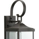 Caelum 2 Light 22 inch Antique Bronze Outdoor Wall Lantern, Medium, Design Series