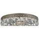 Everett 2 Light 10 inch Bronze Flush Ceiling Light in Gold