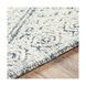 Ellen 36 X 24 inch Navy/Ice Blue/Cream Rugs