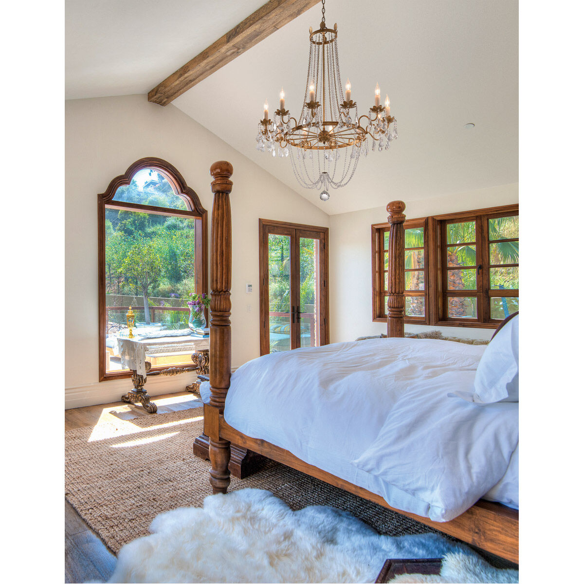 Equinox 12 Light 38 inch Distressed Gold Leaf Chandelier Ceiling Light