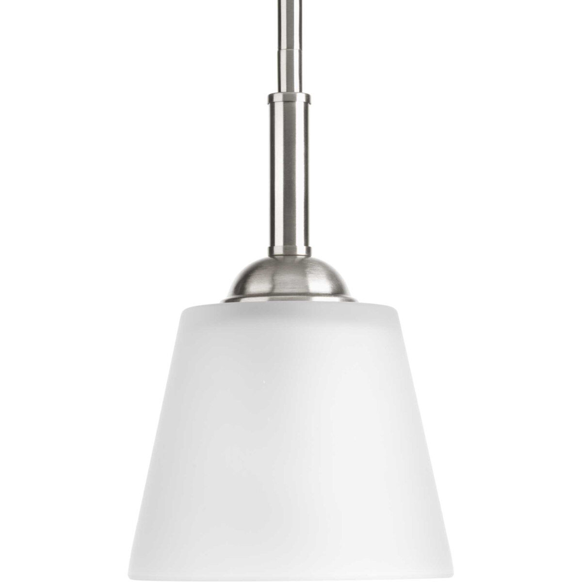 Jay 1 Light 5.88 inch Brushed Nickel Mini-Pendant Ceiling Light