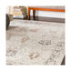 Kendrick 36 X 24 inch Medium Gray/Charcoal/Dark Brown/Camel/Ivory Rugs, Rectangle