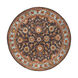 Edda 117 inch Charcoal Rug, Round