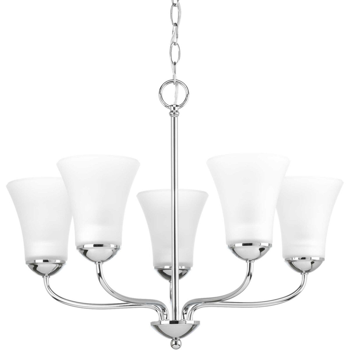 Cady 5 Light 21.88 inch Polished Chrome Chandelier Ceiling Light