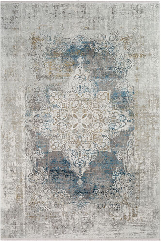 Comfort 90 X 60 inch Sky Blue Rug, Rectangle