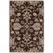 Edda 48 inch Dark Brown/Taupe/Khaki/Medium Gray/Charcoal Rugs, Wool