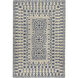 Hendrick 108 X 72 inch Blue Rug, Rectangle
