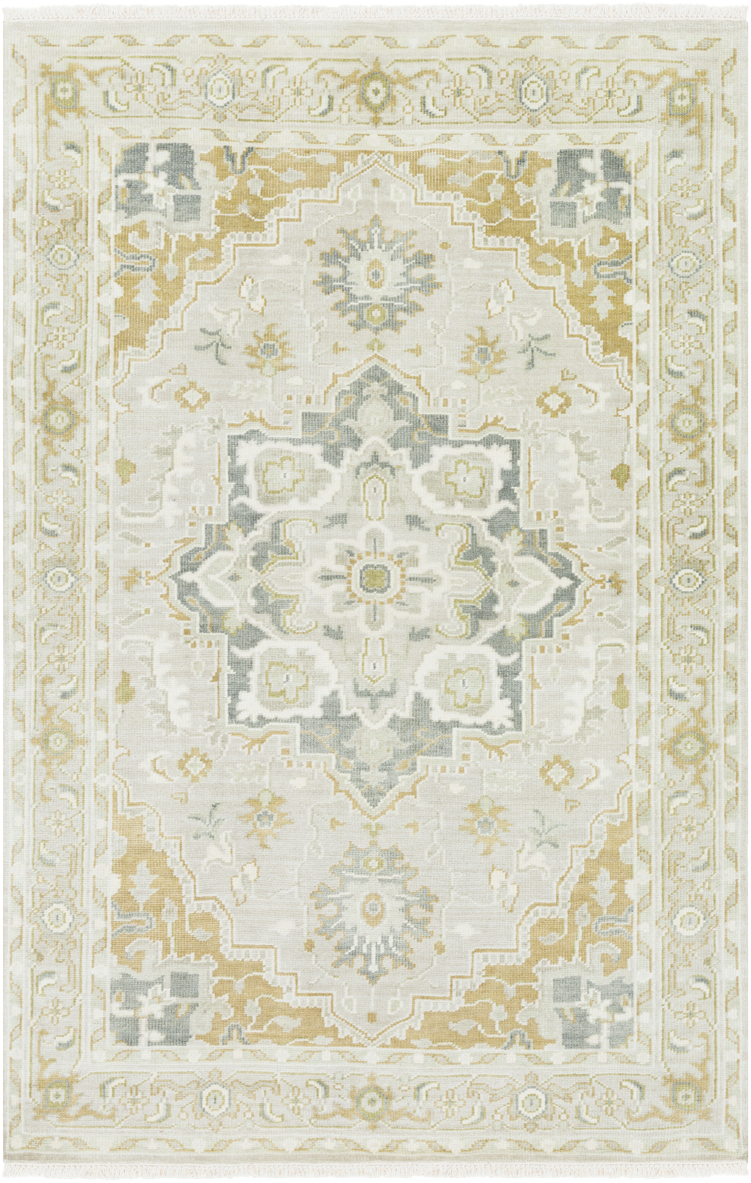 Ace 36 X 24 inch Light Sage Rug, Rectangle