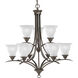Nerissa 9 Light 30 inch Antique Bronze Chandelier Ceiling Light
