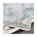 Comfort 36 X 24 inch Sky Blue Rug, Rectangle