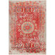 Marina 156 X 108 inch Bright Red/Bright Orange/Taupe/Teal/Dark Brown Rugs, Rectangle