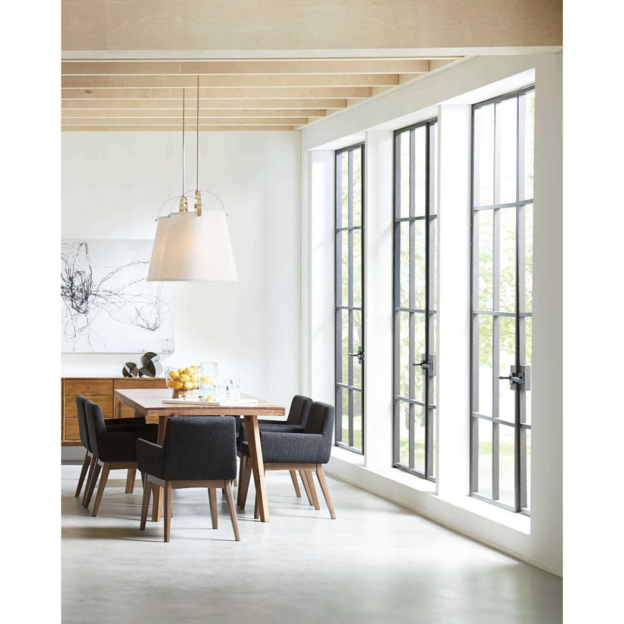 Marsden 3 Light Polished Nickel Pendant Ceiling Light, Design Series