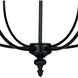 Trinity 6 Light 25 inch Oil Rubbed Bronze Chandelier Ceiling Light