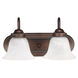 Booker 2 Light 14 inch Burnished Bronze Vanity Light Wall Light