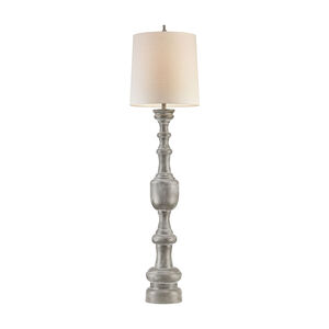 Carvell 75 inch 60.00 watt Gray Floor Lamp Portable Light