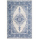Alton 87 X 63 inch Navy/Bright Blue/Medium Gray/White Rugs