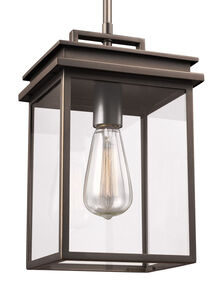 Chancellor 1 Light 7.75 inch Antique Bronze Outdoor Pendant