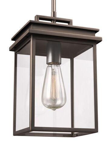 Chancellor 1 Light 7.75 inch Antique Bronze Outdoor Pendant