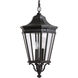 Quade 3 Light 12 inch Black Outdoor Hanging Lantern