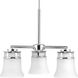 Read 3 Light 21 inch Polished Chrome Chandelier Ceiling Light