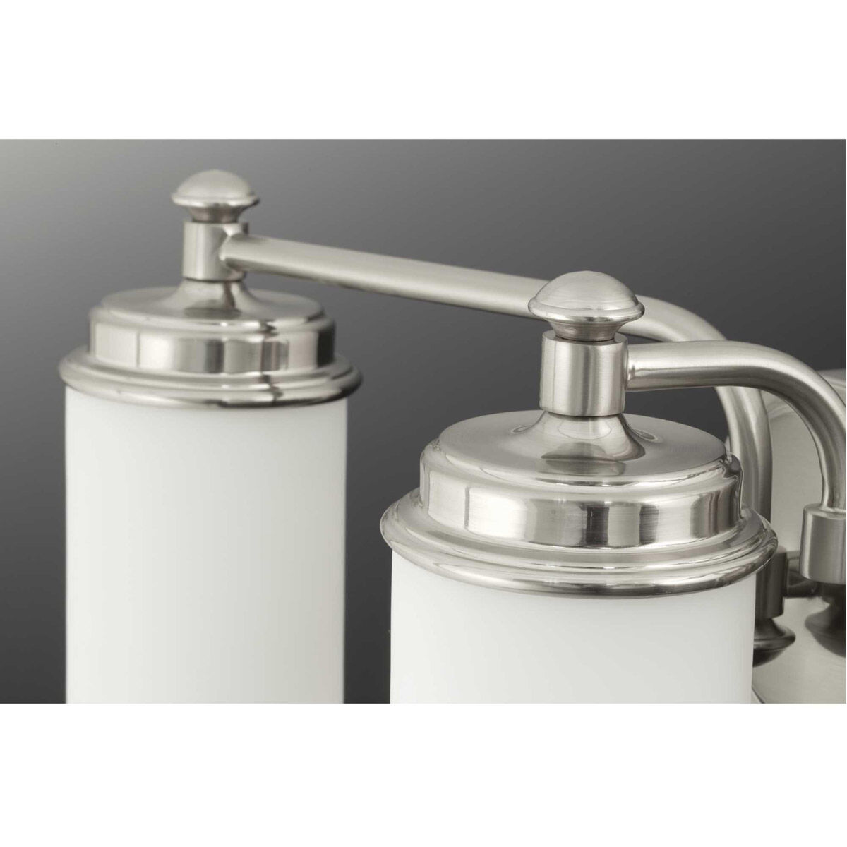 Folsham 2 Light 16 inch Brushed Nickel Bath Vanity Wall Light, Design Series