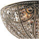 Benedetta 6 Light 17 inch Dark Bronze Flush Mount Ceiling Light
