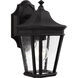 Quade 1 Light 11.5 inch Black Outdoor Wall Lantern