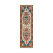 Douglas 36 X 24 inch Burnt Orange/Sky Blue/Camel Rugs, Wool and Cotton