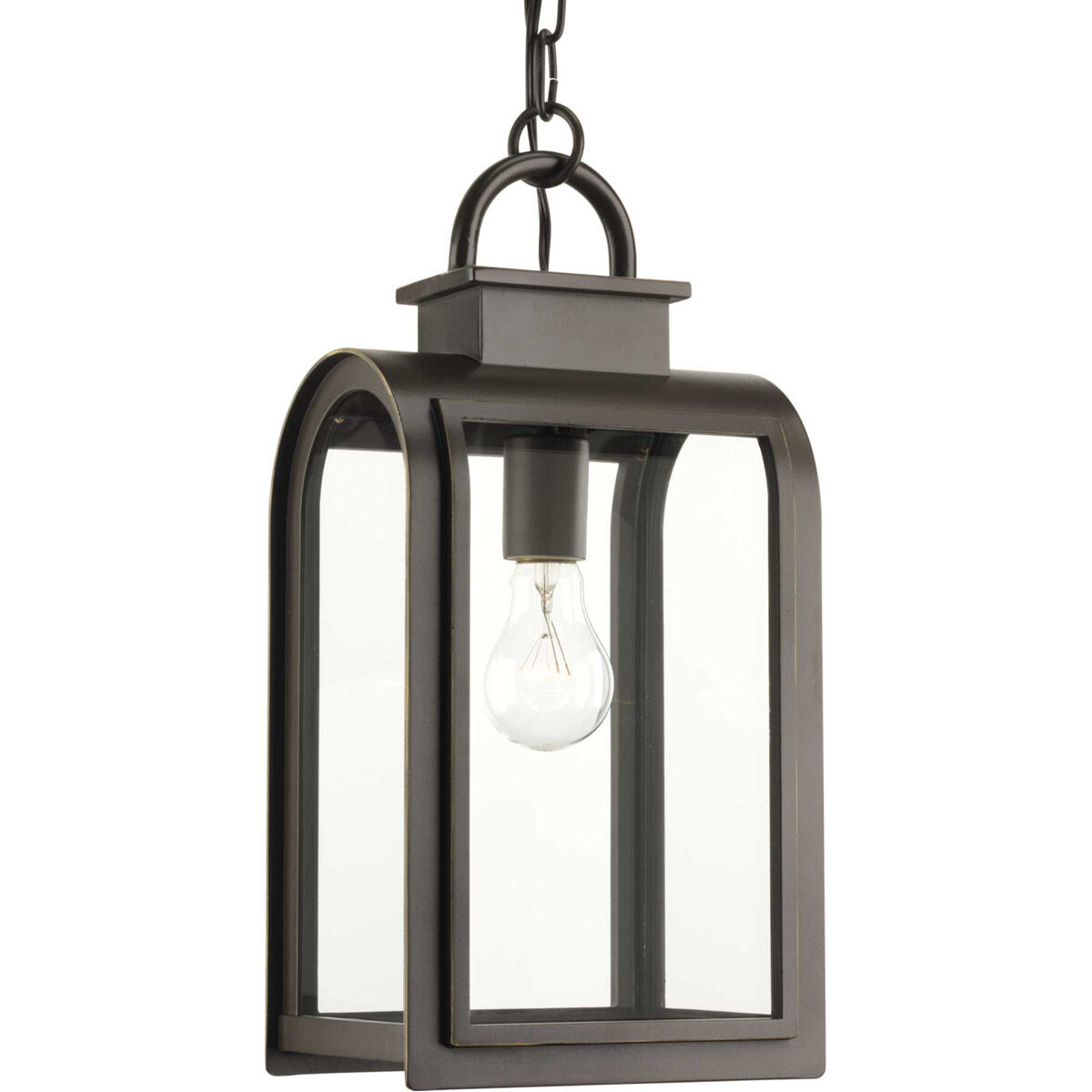 Aimee 1 Light 8 inch Oil Rubbed Bronze Outdoor Hanging Lantern