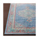 Ayland 65 X 47 inch Bright Blue/Mint/Bright Pink/Bright Orange Rugs, Polyester