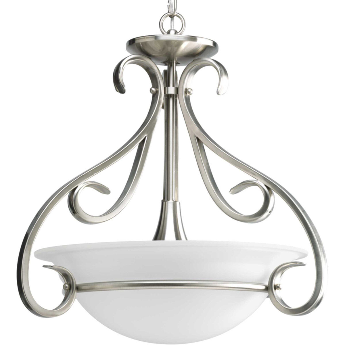 Slade 3 Light 18 inch Brushed Nickel Foyer Pendant Ceiling Light