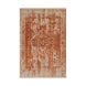 Duke 36 X 24 inch Khaki/Burnt Orange Rugs, Wool
