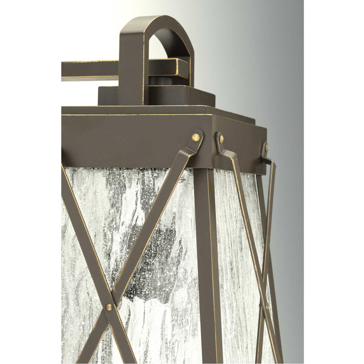 Lorraine 1 Light 16 inch Antique Bronze Outdoor Wall Lantern, Medium, Design Series