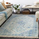 Sabene 48 X 27 inch Aqua Rug, Rectangle