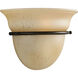 Slade 1 Light 9.5 inch Forged Bronze Wall Sconce Wall Light