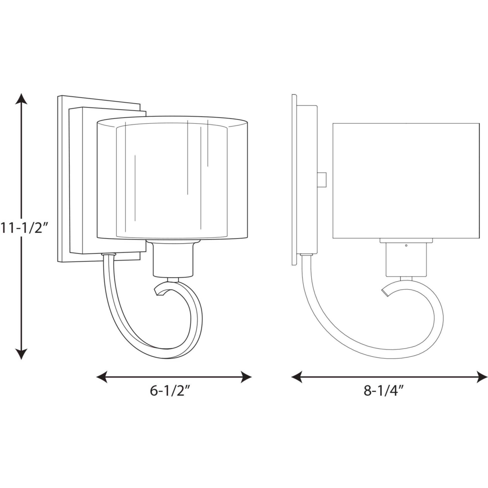 Beardsley 1 Light 7 inch Brushed Nickel Bath Vanity Wall Light