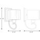 Beardsley 1 Light 7 inch Brushed Nickel Bath Vanity Wall Light