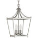 Esme 3 Light 10 inch Polished Nickel Foyer Ceiling Light