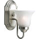 Verity 1 Light 5 inch Brushed Nickel Bath Vanity Wall Light