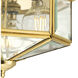 Petronella 3 Light 9.75 inch Polished Brass Flush Mount Ceiling Light