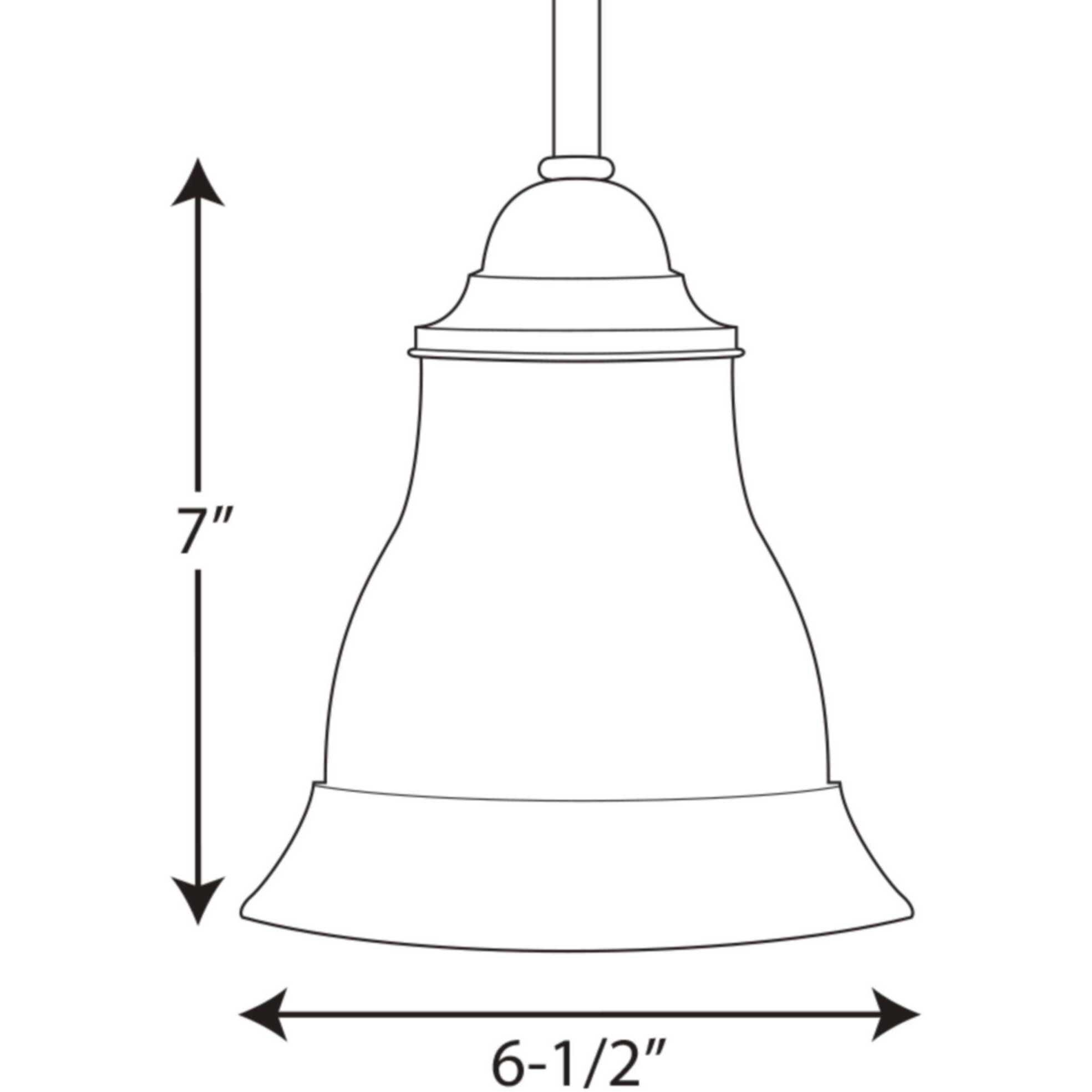 Nerissa 1 Light 6.5 inch Brushed Nickel Mini-Pendant Ceiling Light